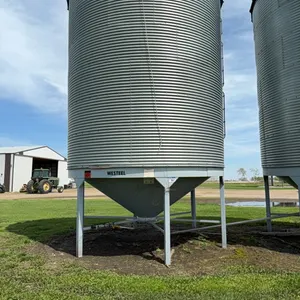 Westeel 2000 Bushel Hopper Bottom Grain Bin; SN.888322