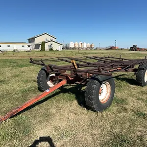 Shopbuilt 8 Bale Hay Trailer With Unverferth Undercarriage