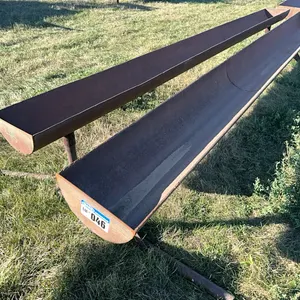 (2) HD Steel 16Ft  Grain Troughs