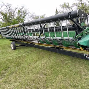 John Deere 930 Straight Cut Flex Header & Transport; SN.H00930F666985