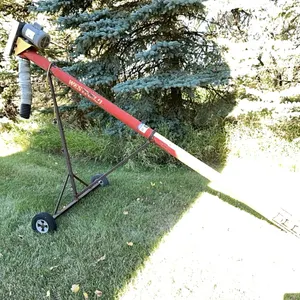 Westward 4" x 10Ft Pencil Auger With Electric Motor