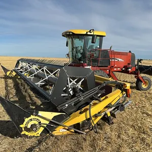 New Holland HW 325 SP Swather & Honeybee 30Ft Draper Header; SN.Y7B665800 & 30WS075358