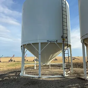 Westeel Magnum F 100T Hopper Bottom Bin; SN.65-14-3919 Bin ID#1