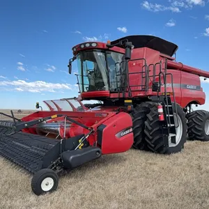 2011 Case IH 8120 AFS Combine & Case IH 3016 Pick-Up Header; SN.YBG27468