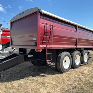 2001 Cancade Triple Axle Pintle Hitch Grain Trailer; SN.2C92220E211086566