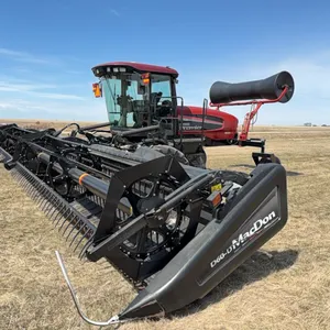 2008 Premier M150 Swather & MacDon D-60 Draper Header; SN.182809 & 187671