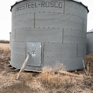 Westeel 3300 Bushel Grain Bin On Wood Floor