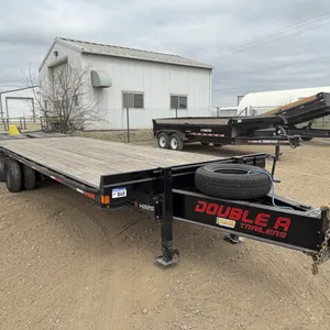 2026 Double A HB258 Tandem 28' Dually Flat Deck Trailer, SN. 2DAHC0218TV031661  C-24
