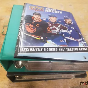 (2) Binders of Hockey And Baseball Cards
 UNRESERVED