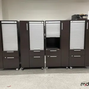 (4) Deskside Office Cabinets (23 3/4"x21"x50")
 UNRESERVED