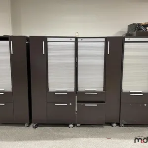 (4) Deskside Office Cabinets (23 3/4"x21"x50")
 UNRESERVED