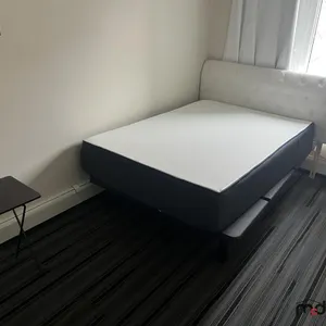 Double Bed w/ Mattress & Side Table
 UNRESERVED
