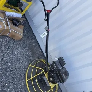 Gas powered concrete trowel. (new)