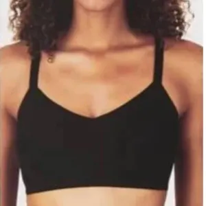 Halston 2-Pack Seamless Bra L/G, Black and Nude