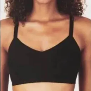 Halston 2-Pack Seamless Bra in Size M/M Black & Nude
