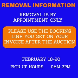 REMOVAL INFORMATION - PLEASE READ