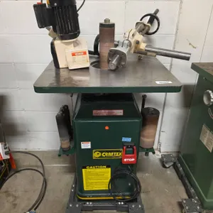 Craftex B1970 Spindle Sander with 1 HP Motor and stock feeder