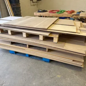 PALLET LOT –  asst, hardwood & plywood sheet stock