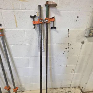 Two SH Pipe Clamps With Adjustable Heads