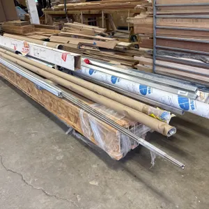 PALLET LOT –  Aluminum and Steel Tubes, Stock steel,  etc