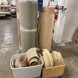 Miscellaneous Rolls of Veneer Sheets and Trim Materials