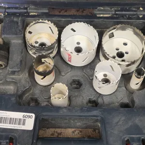Hole Saw Kit With Assorted Blades and Case