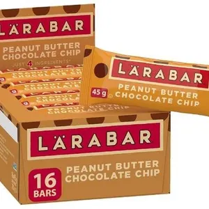 Larabar Peanut Butter Chocolate Chip, 16 x 45g Bars, 720g Total Weight