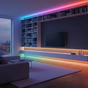 Outdoor LED Strip Lights, 100ft, Waterproof for Rooftop and Garden