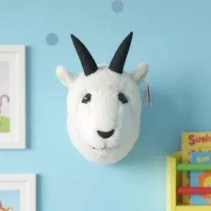 Stuffed Animal House Goat Plush Toy With Tag
