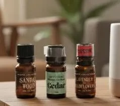 3 Essential Oil Blends: Sandalwood, Cedar, Lavender and Wildflowers