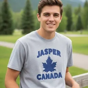 Gildan Heavy Cotton Jasper Canada 2XL T-Shirt, Gray