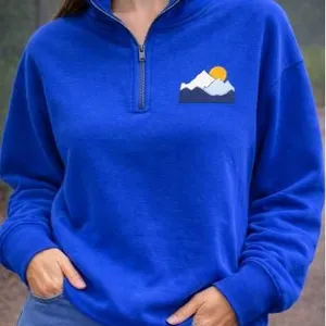 River West True North Half-Zip Sweatshirt, Size Large, Designed in Canada