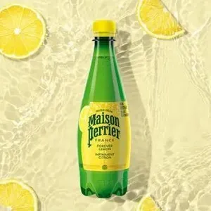 Maison Perrier Lemon Flavored Sparkling Water 12 x 1L Bottles