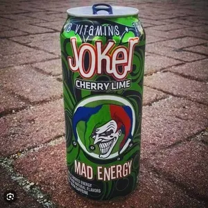 Joker Mad Energy Cherry Limeade Beverage, 12 Cans, 473 mL Each