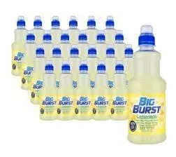 Big Burst Lemonade, 24 Bottles, 473 mL Each