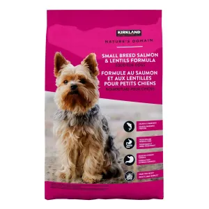 Kirkland Nature’s Domain Small Breed Salmon & Lentils Formula Dog Food