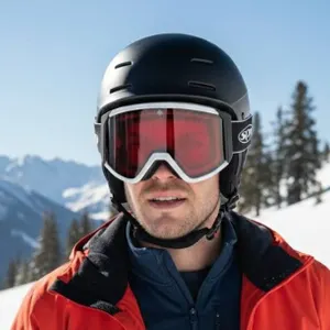 Spy Raider Snow Goggles OG Black with Mixed Light Lens