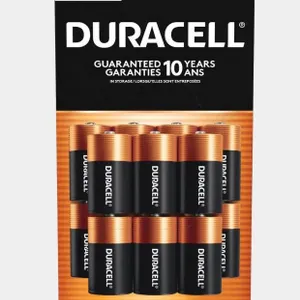 Duracell D 14-Pack Batteries With 10-Year Storage Guarantee