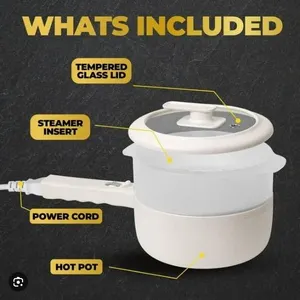 Ceramax Electric Cooker With Ceramic Nonstick, 1.6 Quart Capacity