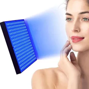 LED Light Therapy Panel with Goggles and Power Cable Included