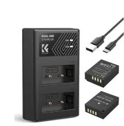 K&F Concept Camera Battery and Charger Set, NP-W126