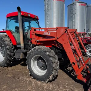 Case IH MX135 Maxxum FWA Tractor w/ Case IH L300 Heavy Duty Loader w/ 7' Bucket, Grapple, 3pt, pop 8291hrs, Shedded, S/N JAG1302075