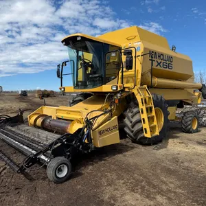 1999 New Holland TX66 Combine w/ Pick Up Header & TX68 Hopper Top, Shedded, 2396 Eng hrs, 1772 Rotor hrs, Shedded, S/N 8216084016