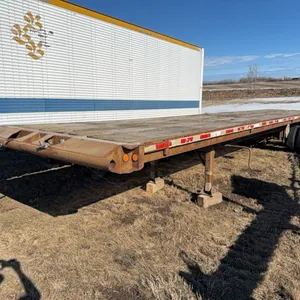 45’ Fruehauf Hi Boy T/A Deck Trailer, T/A, VIN  DXT321602