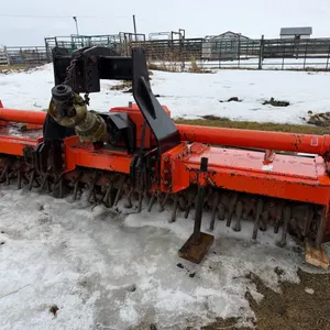 Extreme Duty 10’ 3pt Spike Roto-Tiller w/ Basket Roller Harrow Set