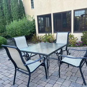 PATIO TABLE -4 CHAIRS