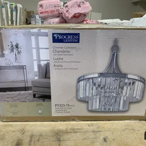 (2) Glimmer Collection Chandeliers
 UNRESERVED