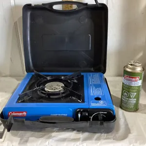 COLEMAN SINGLE BURNER BUTANE CAMP STOVE