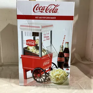 NOSTALGIA COCA COLA HOT AIR POPCORN MAKER