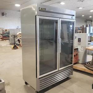 True Glass 2-Door Reach In Refrigerator
 UNRESERVED